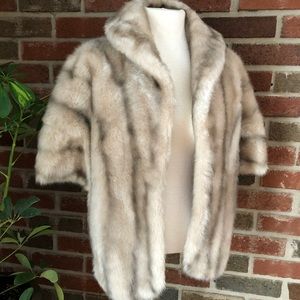 Vintage Fur Faux Stole